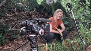 Schauspielerin beim Dreh für Showreel Produktion